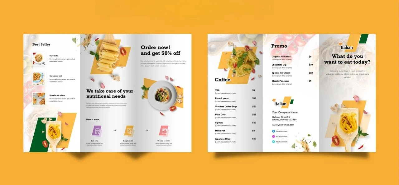 Trifold brochure by SP Designs
