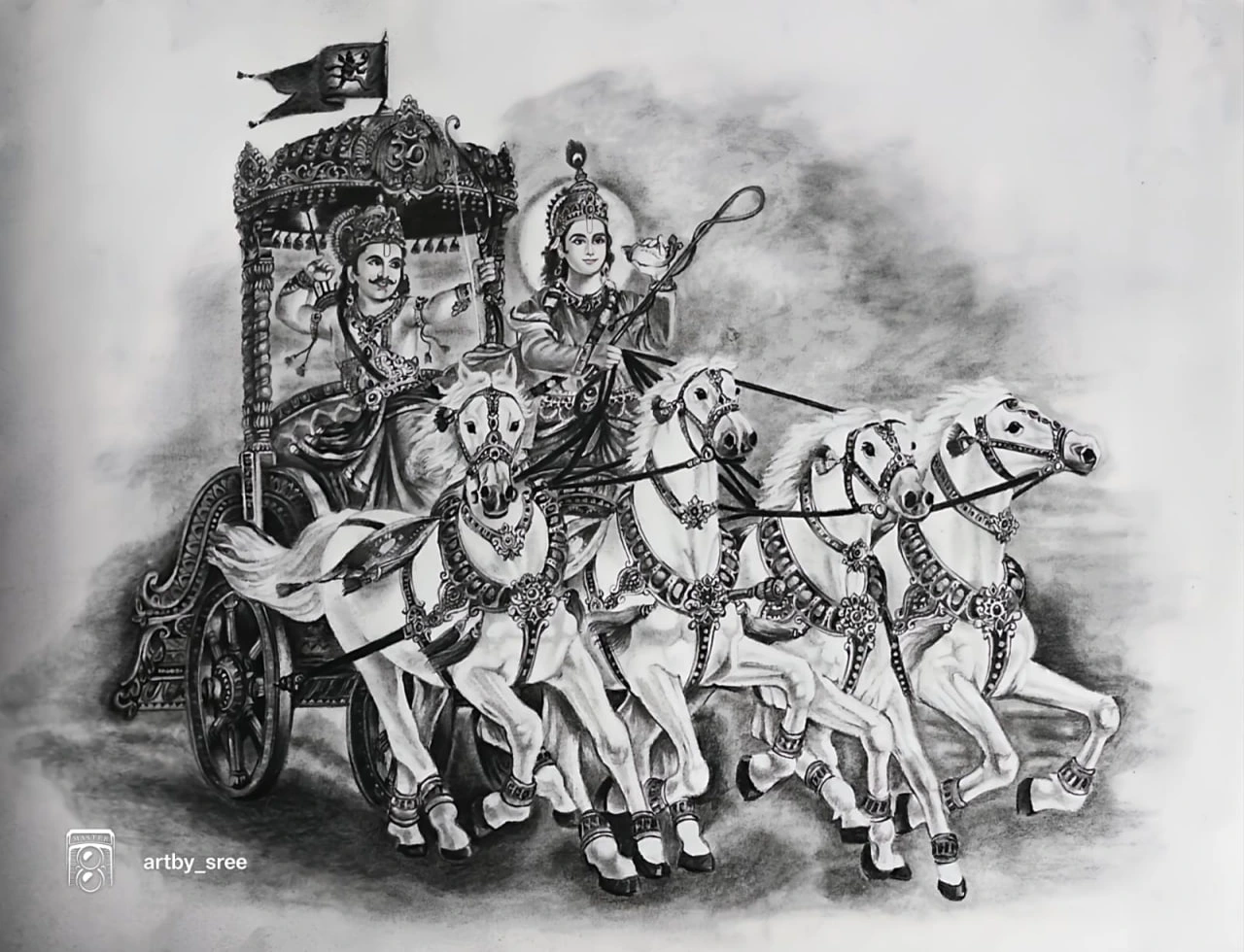 Pencil drawing by SP Designs Trivandrum